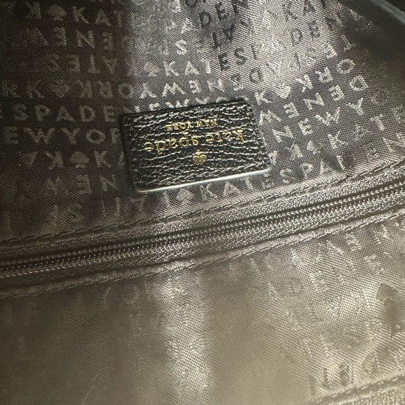 Kate Spade Black Crossbody Bag with Gold Accents - Picture 7 of 10